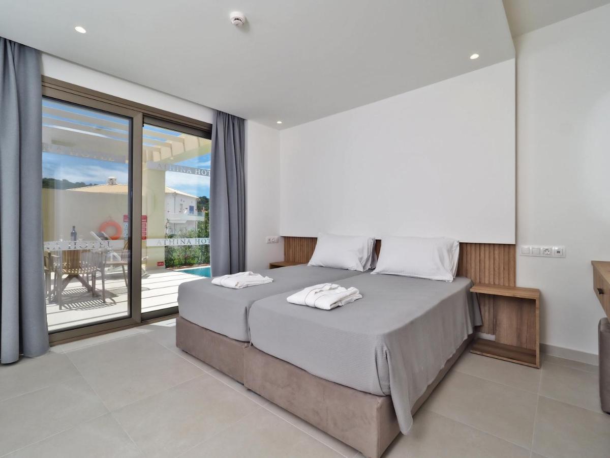 Hotel Athina アギオス・ステファノス エクステリア 写真