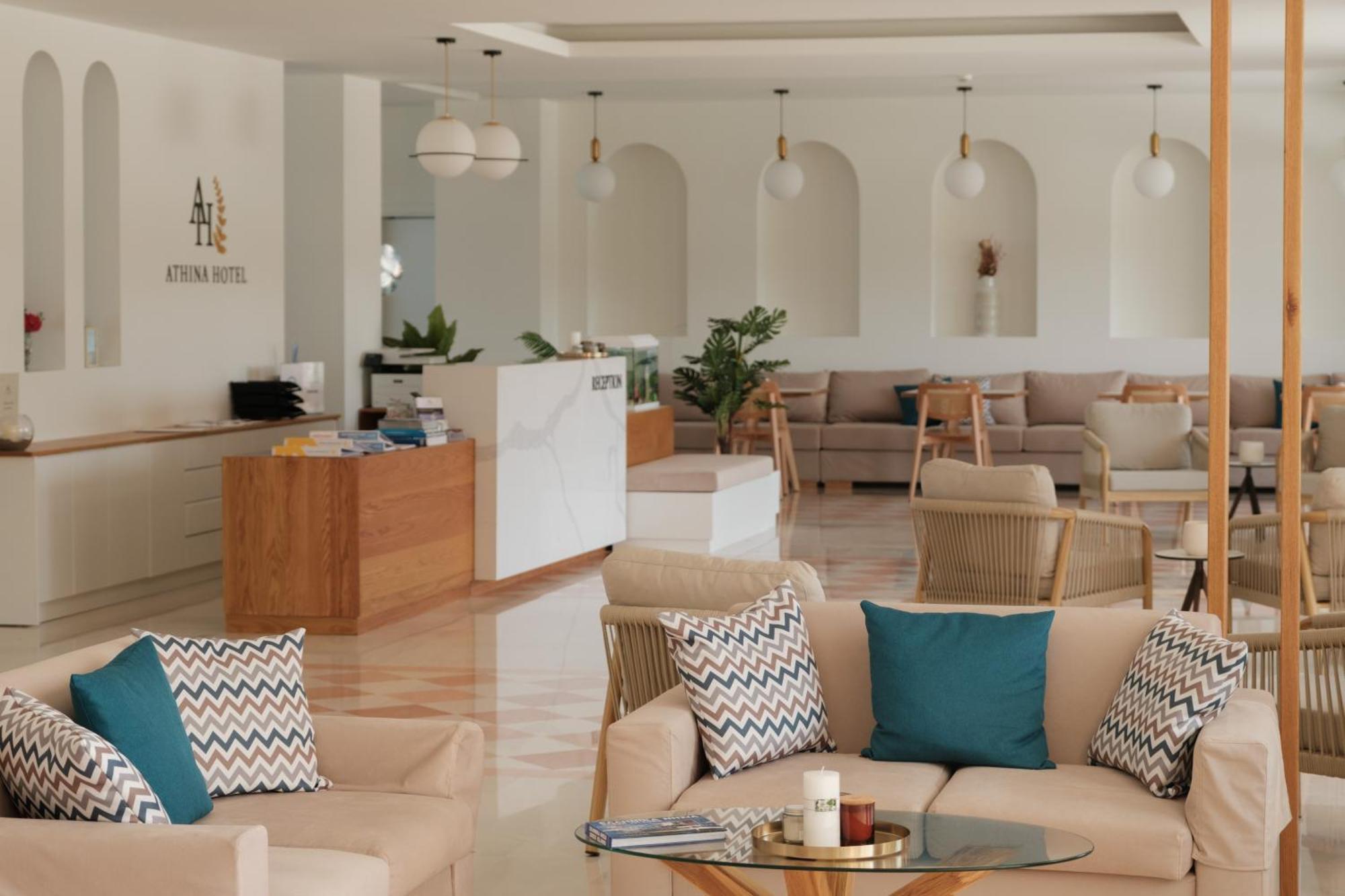 Hotel Athina アギオス・ステファノス エクステリア 写真